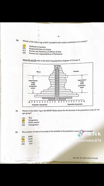 #CXC Social Studies Paper 01- May 2025 worked solutions. Now what’s your grade ? 40 50 or 60/60. Leave comment like , share and follow.