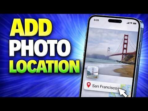 Add Location To Photos Automatically On iPhone - Enable GPS Photo Tagging