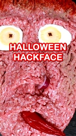 HALLOWEEN HACKFACE - You always wanted to know what I look like 😉 #shorts