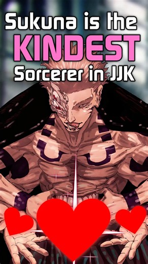 Sukuna is the KINDEST Sorcerer in Jujustu Kaisen ❤️‍🩹🙏