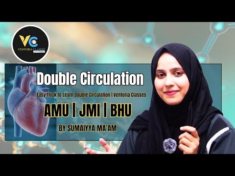 Double Circulation | Explained by Sumaiyya Ma’am | Ventoria Classes #amu #jmi #bhu