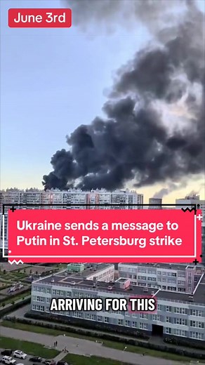Ukraine sends a message to Putin in St. Petersburg strike | St. Petersburg