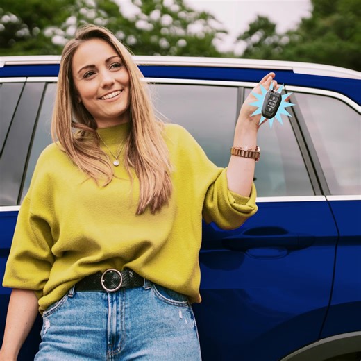 Buying your first car is a big moment! Whether you get something new or just new-to-you, getting car insurance with GEICO means getting 24/7 claims support. #FirstCar #NewWheels | GEICO