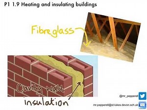 P1 1.9 Heating and insulating buildings