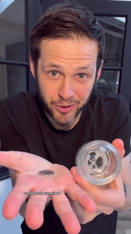 Coin Into Sealed Jar Trick