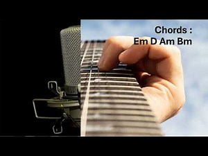 Emotional Powerful backing track in Emin 90BPM