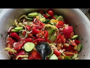 ОЧЕНЬ ВКУСНЫЙ САЛАТ НА ЗИМУ "АССОРТИ".