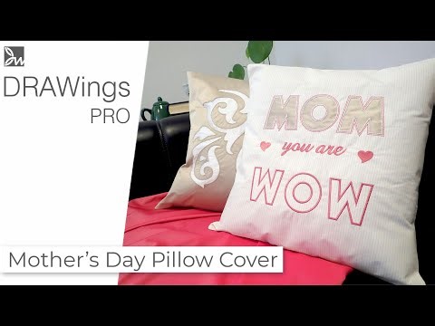 DIY Reverse Applique Pillow Cover Tutorial | Handmade Mother's Day Gift Idea