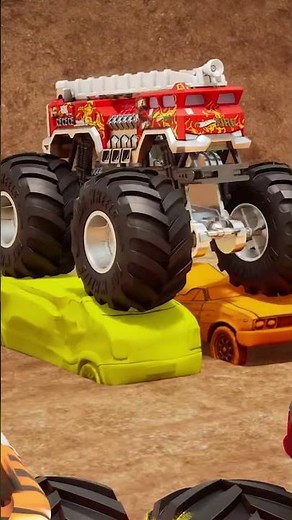 ¡La mejor competencia en Camp Crush! | Hot Wheels