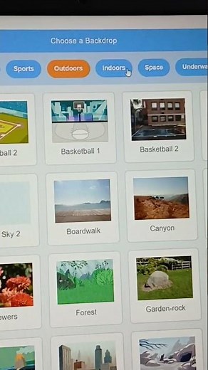 HOW TO CHANGE BACKGROUND OF STAGE IN SCRATCH SOFTWARE