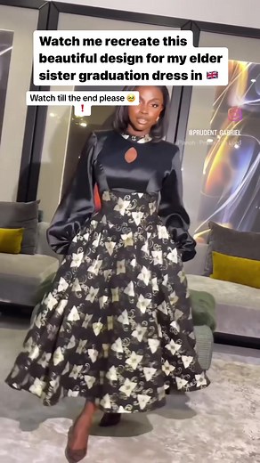 Recreating a Stunning Graduation Dress for My Sister