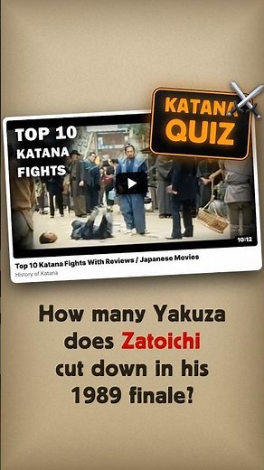 How Many Yakuza Does Zatoichi Cut Down in His Final Film?