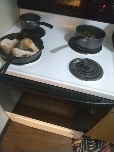 it's different when you cooking on electric vs gas stove