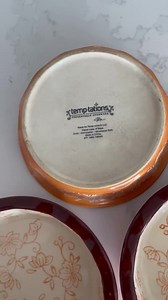 Temp-tations by Tara Floral Lace Ramekins – Set of 3 | Presentable Ovenware | 5” Stoneware Bowls | Oven, Microwave & Dishwasher Safe - Etsy