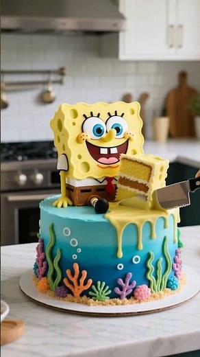 Most Delightful SpongeBob Cake