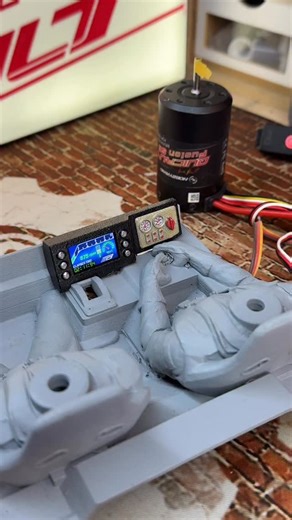 One more digital dash setup made for the @knightcustoms interior for the @vanquishproducts H10 Optic. These have proved to be sooooo popular since the H10 was released. Screen shares channel 2 with your esc so gauge moves relative to your throttle input. #scalebuilt #rccar #h10optic #vanquishproducts #rccrawler | Scale Built RC