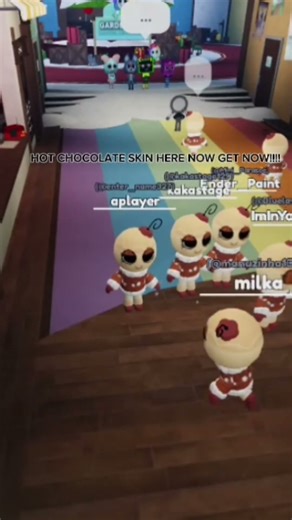 yuh yuh yeah #dandysworld #bobbete #hotchocolate #skin #game #roblox #ALERT #fypシ