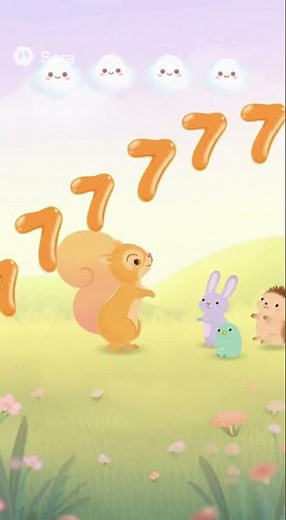 Seven Number Bounce Adventure! Toddler Counting Song 2025 | Tiny Sparks Numbers #7