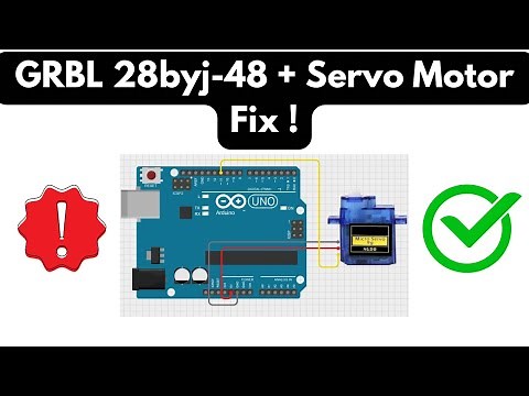 GRBL 28byj-48 + Servo Motor fix!