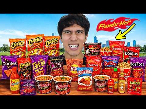I TRIED EVERY FLAMIN' HOT PRODUCT