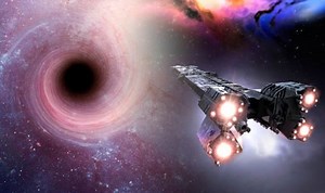 Simulation reveals what a journey into a black hole looks like