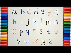 LEARN TO WRITE SMALL LETTERS ABC TO Z FOR PRESCHOOL, KINDERGARTEN AND ELEMENTARY SCHOOL CHILDREN