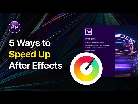 TOP 5 Ways How to Speed Up Adobe After Effects