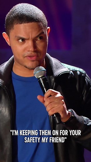 Hilarious Airport Comedy by Trevor Noah