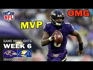 Ravens vs. Rams Full Highlights | Week 6 NFL Season 2025