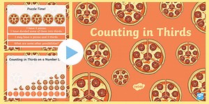 Counting in Thirds PowerPoint