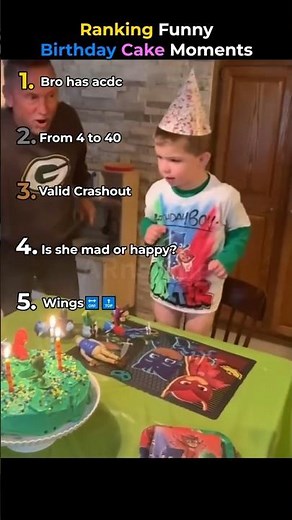 Ranking Funny Birthday Cake Moments 🎉