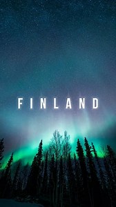 "Exploring the enchanting wonders of Finland! ✨ Immerse yourself in...
