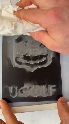 Plaque gravée UGOLF Club Metz-Cherisey