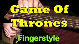 Game of Thrones (Theme), Fingerstyle Guitar Tab PDF - GuitarNick