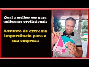 Qual a melhor cor para uniformes profissionais, sua empresa seu sucesso !