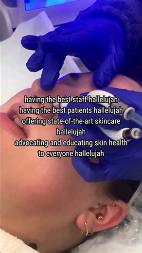 🥹 Blessed! #dermatologyclinic #skincare #hallelujah #trends