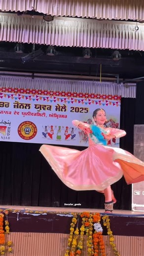 Secular Gndu on Instagram: "Classical Dance Performance Youth Fest 2025 Guru Nanak Dev University Amritsar #secular_gndu #gurunanakdevuniversity #gndu #amritsar #viralreels #youthfestival2025 #apeejay"
