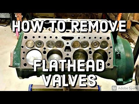 How to Remove Ford Flathead Valves