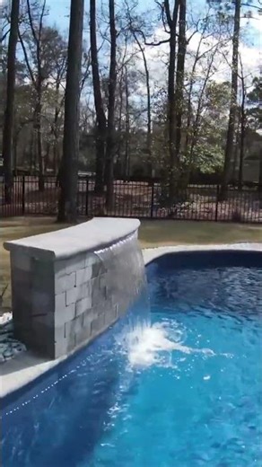 Luxury Travertine Pool Deck and Outdoor Living in Hilton Head