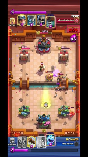 Sur le fil 3 #clashroyale #supercell #gaming #subscribe #games