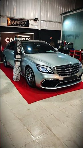 transparent paint Production film installation Mercedes Benz ❤️‍🔥❤️#asmr #car #l🇧🇩 #ppf #bipulwork