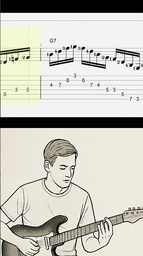 🎸 Daily Guitar Study #60 - Chord‑Movement Arpeggio