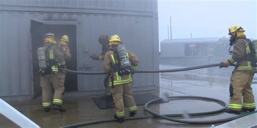 PFAS firefighting foam is collected in Ohio for proper disposal