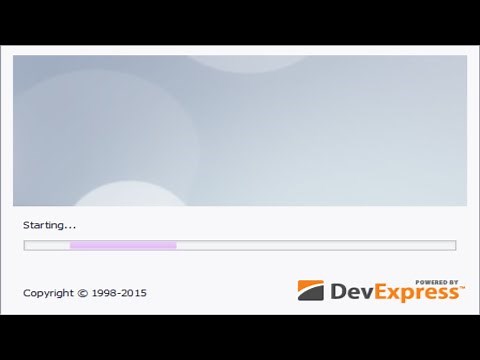 DevExpress Tutorial - Splash Screen | FoxLearn