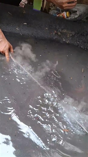 blacksmith process of gilding or coating samurai katana #gilding #coating #samurai #blacksmith