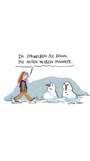 Nicole El Salamoni | hello nikki! | Illustratorin on Instagram: "This is how it is… Ich hab ja ne Schneeallergie, weiß jede/r #hellonikki #cartoon #makingof #humor #love"