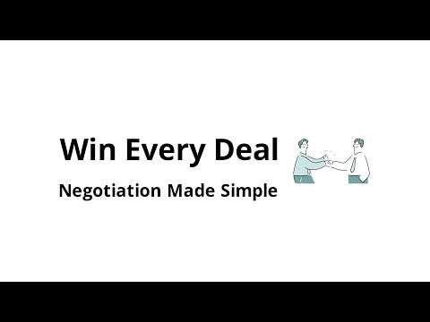 How to easily negotiate and win every deal
