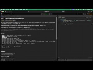 No Sound Leetcode 1177: Can Make Palindrome from Substring