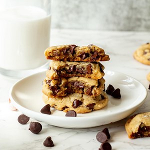 Dairy Free Chocolate Chip Cookies - Chewy and Delicious - Chenée Today