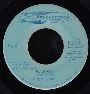 The Ventures - Blue Moon / Lady Of Spain